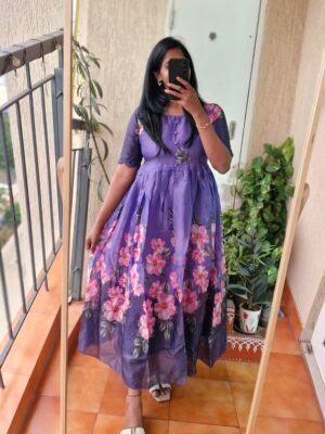 Purple Kota dress.