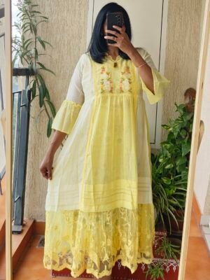 Yellow Kota dress