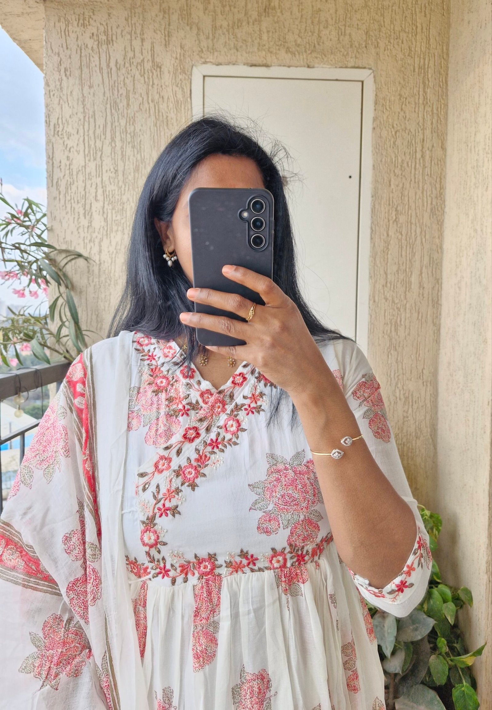 Orangle mul cotton kurta set. - Image 3